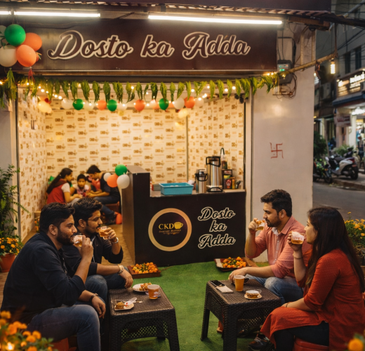 CKD Chai shop in Jabalpur serving natural taste tea