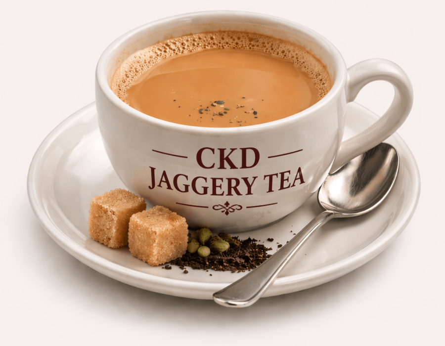 Jaggery chai in Jabalpur CKD Chai healthy gud wali chai with natural sweetness